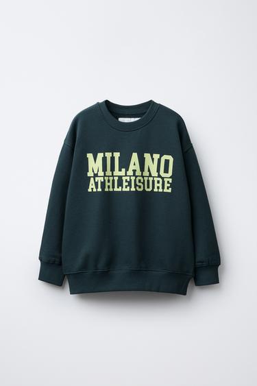 VARSITY SWEATSHIRT - Petrol blue by Zara - Image 0