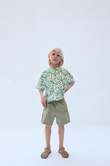 2-14 YEARS / LIMITED EDITION FLORAL PRINT BLOUSE - Mid-ecru by Zara