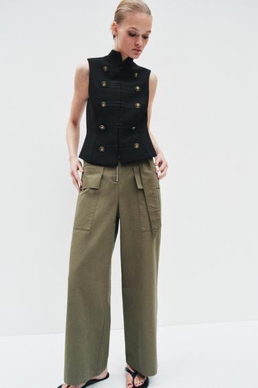 FIREMAN CLASP WAISTCOAT - Black by Zara