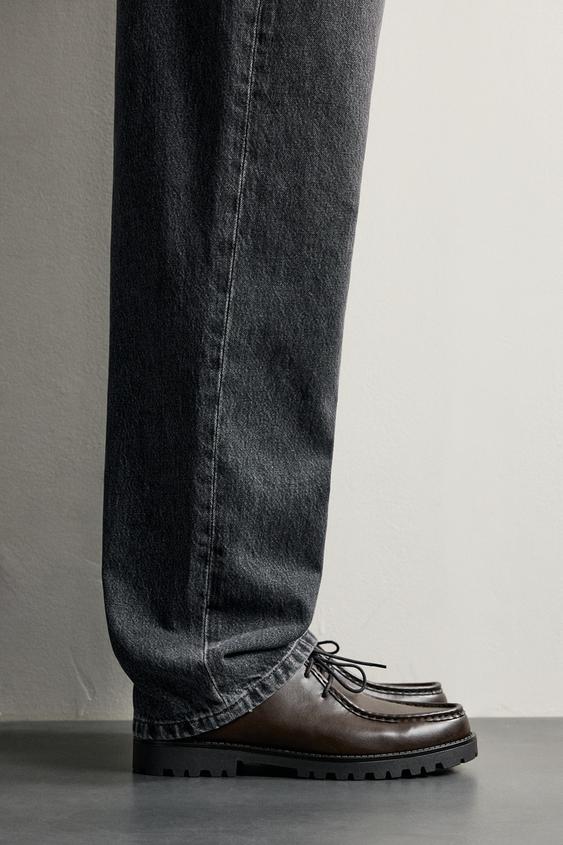 MOC TOE TRACK SHOES - Brown by Zara - Image 0