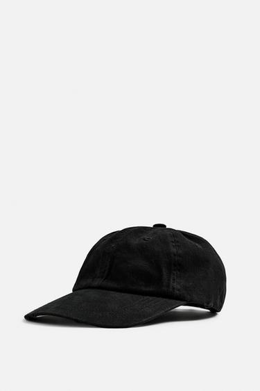 WASHED CAP - Black by Zara
