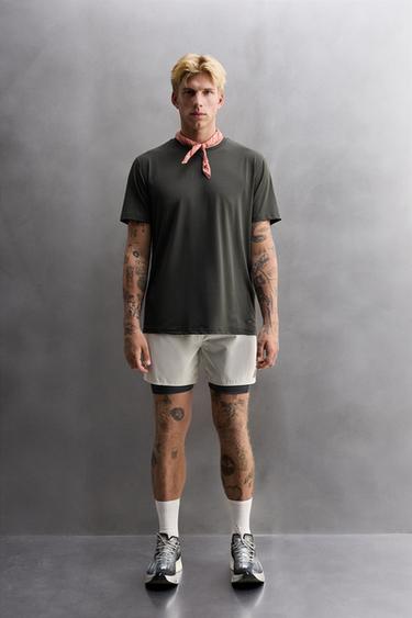 BASIC TECHNICAL TRAINING T-SHIRT - Dark grey by Zara