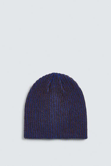 AARON LEVINE X ZARA WOOL BEANIE - Bluish by Zara