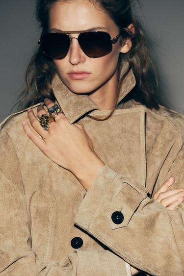 PACK OF 2 STONE RINGS - Gold / Silver by Zara - Image 0