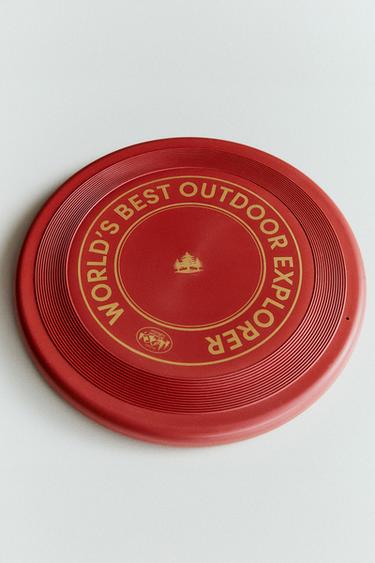 FRISBEE WITH RAISED DESIGN - Red by Zara