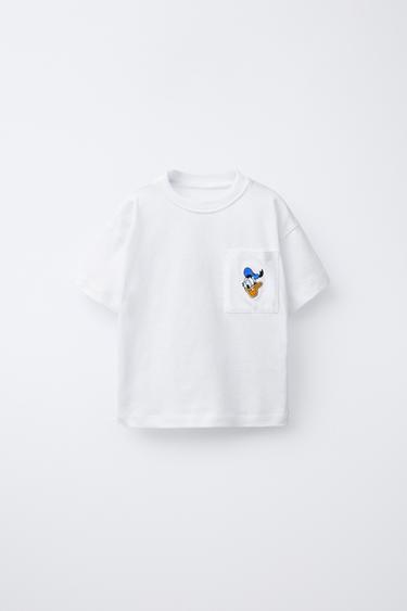 DONALD DUCK © DISNEY POCKET T-SHIRT - White by Zara - Image 0