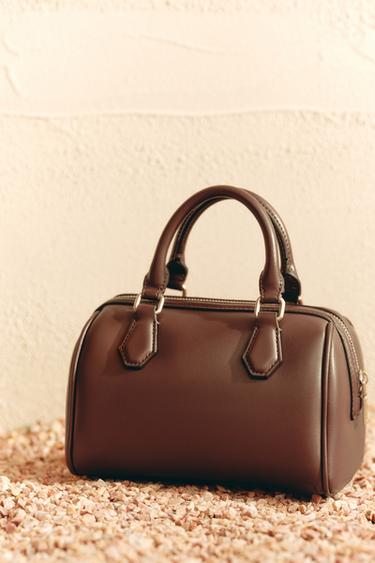 CITY BAG - Dark tan by Zara - Image 0