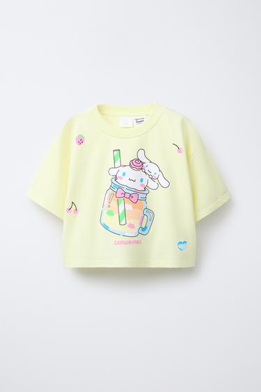 CINNAMOROLL © SANRIO PRINTED T-SHIRT - Lime by Zara