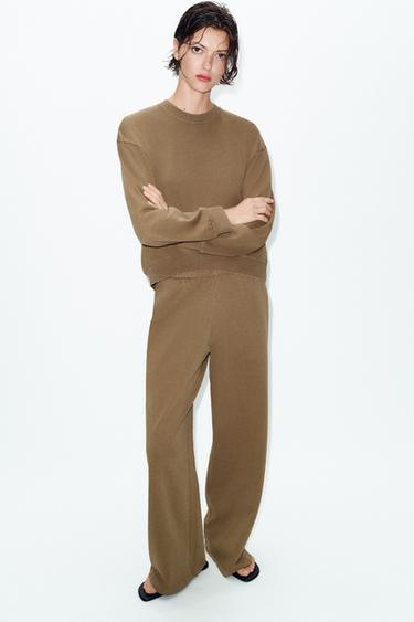 FADED-EFFECT SWEATSHIRT - Taupe by Zara