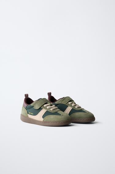 RETRO PLIMSOLLS - Green by Zara