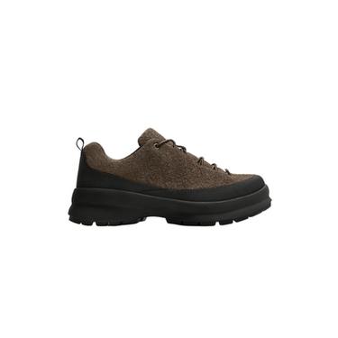 LEATHER TREK TRAINERS - Brown by Zara
