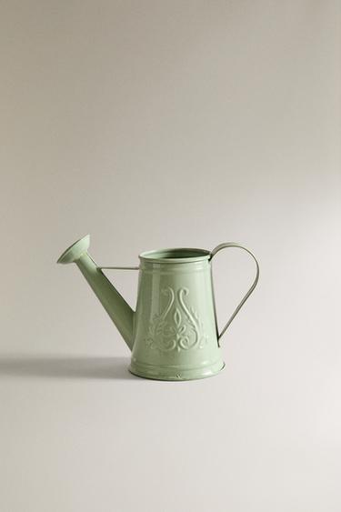 STEEL GARDEN WATERING CAN - Light mint green by Zara