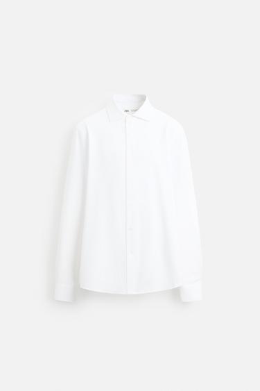 REGULAR FIT SHIRT - White by Zara