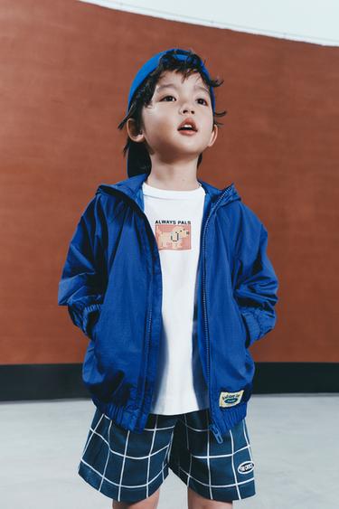 LIGHTWEIGHT WATER-REPELLENT RAINCOAT - Bluish by Zara