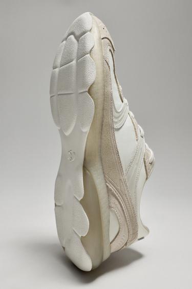 MONOCHROME TRAINERS - White by Zara