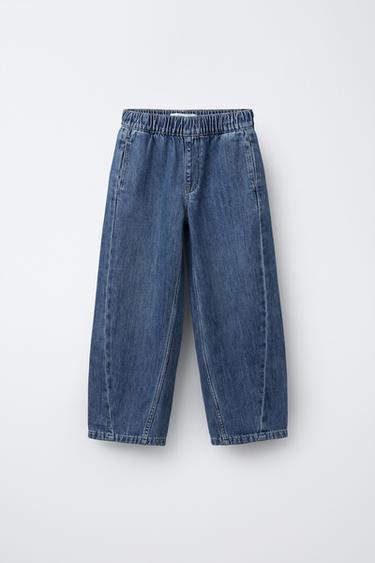 BALLOON JEANS - Blue by Zara