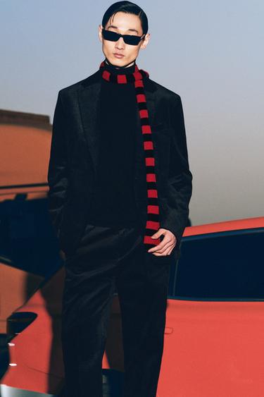 CORDUROY SUIT BLAZER - Black by Zara