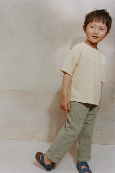 PLAIN TROUSERS - Greenish by Zara