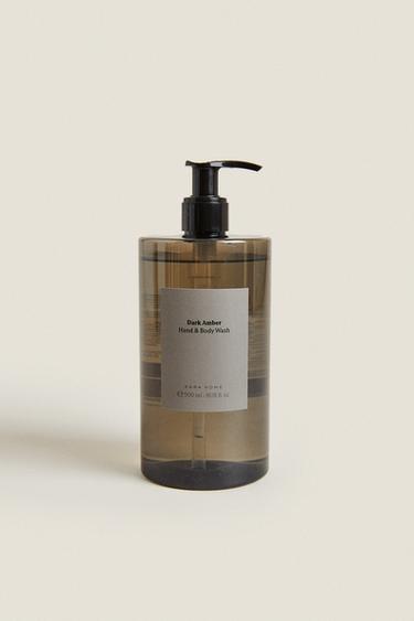 (500 ML) DARK AMBER LIQUID HAND SOAP - Brown / Taupe by Zara