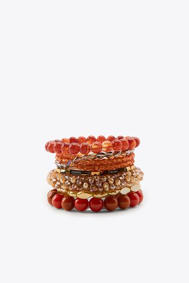 PACK OF ELASTIC BRACELETS - Multicoloured by Zara - Image 0