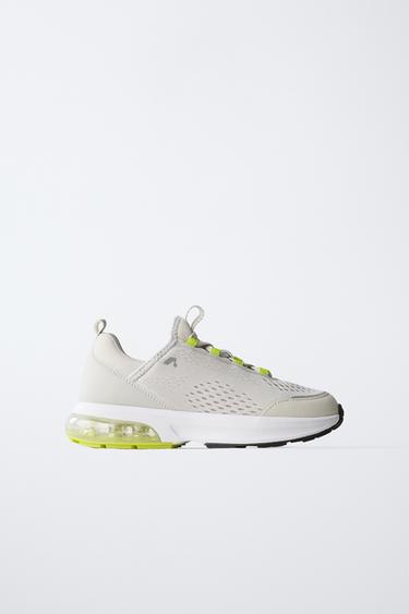 TRAINERS WITH AIR CUSHION - Grey by Zara