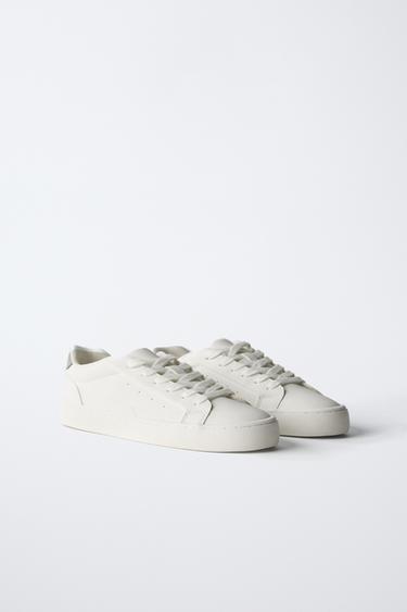 BASIC PLIMSOLLS - White by Zara