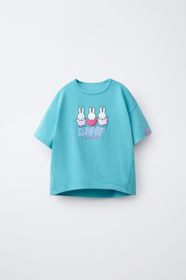 MIFFY™ MERCIS BV © EMBROIDERED T-SHIRT - Blue by Zara