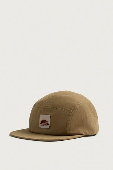 JEEP® FLAT PEAK PATCH CAP - Beige by Zara