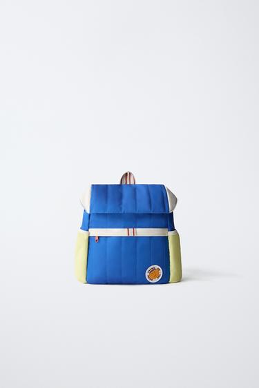 MULTICOLOURED BACKPACK - Blue by Zara