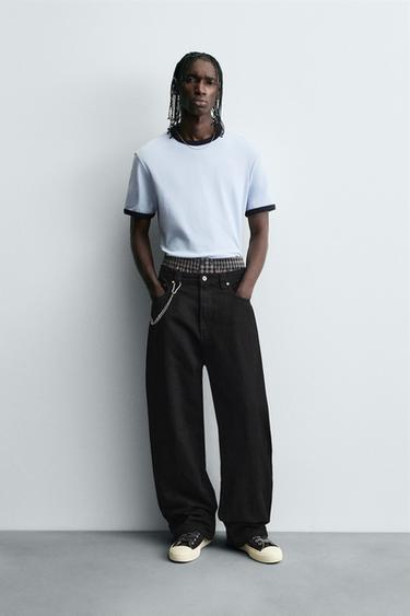 JEANS BALLOON FIT - Black by Zara - Image 0