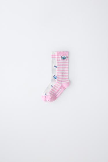 2-PACK OF LILO & STITCH © DISNEY LONG SOCKS - Pink by Zara
