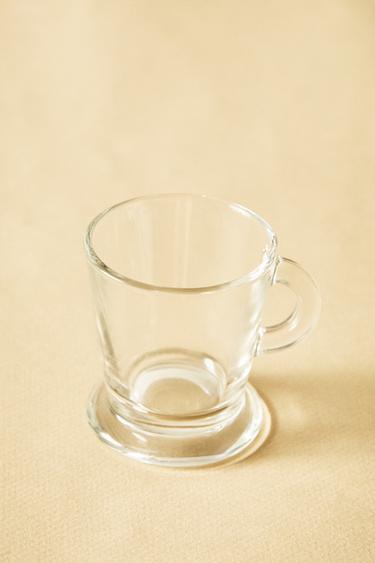 TRANSPARENT GLASS ESPRESSO CUP - 990 by Zara