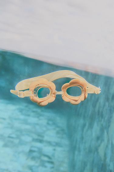 CHILDREN'S FLORAL BEACH DIVING GOGGLES - Pink by Zara