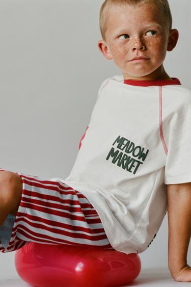 TOMATO PRINT T-SHIRT - White by Zara