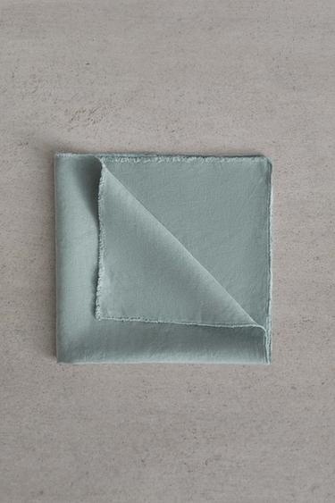 NAPKIN 01 - Mid-blue by Zara