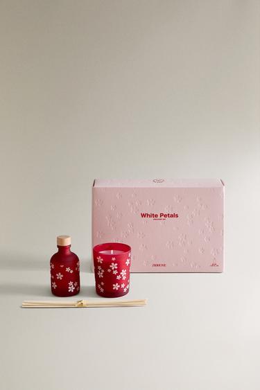 WHITE PETALS GIFT SET (SET OF 2) - Ivory by Zara - Image 0