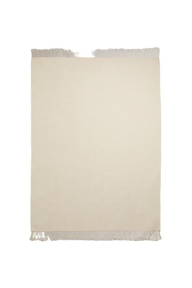 CHENILLE THROW - Mid-ecru by Zara