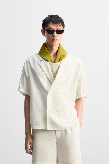 KIMONO SHIRT - White by Zara