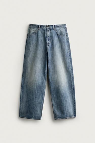 BAGGY FIT JEANS - Blue by Zara