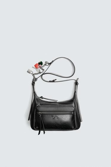 CHAIN CROSSBODY BAG - Black by Zara - Image 0
