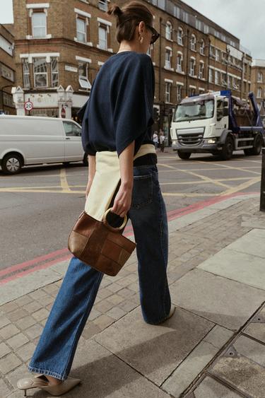PATCHWORK MINI BUCKET BAG WITH RIGID HANDLES - Multicoloured by Zara - Image 0