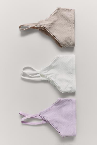 9-14 YEARS/ THREE-PACK OF STRUCTURED TOPS - Multicoloured by Zara