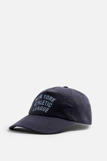 WASHED NYC CAP - Blue by Zara