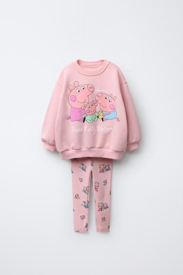 PEPPA PIG ™ SWEATSHIRT AND LEGGINGS SET - Pink by Zara - Image 0