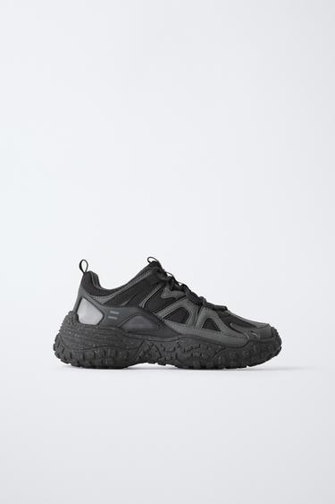 MULTIPIECE SNEAKERS - Black by Zara - Image 0