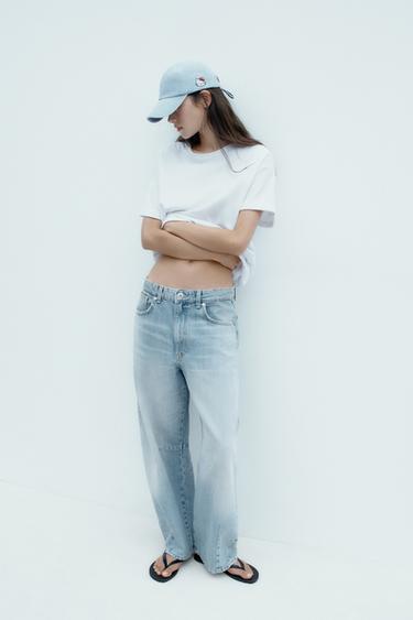 HELLO KITTY © 2025 SANRIO DENIM CAP - Light blue by Zara - Image 0