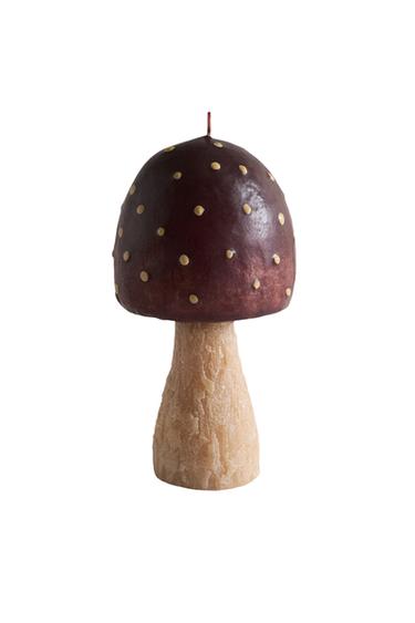 LARGE MUSHROOM SCENTED CANDLE PUMPKIN SPICE - Pumpkin by Zara