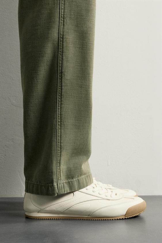 RETRO STYLE TRAINERS - White by Zara - Image 0