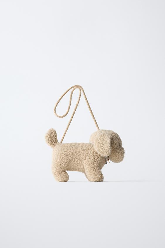 DOG CROSSBODY BAG - Ecru White by Zara - Image 0