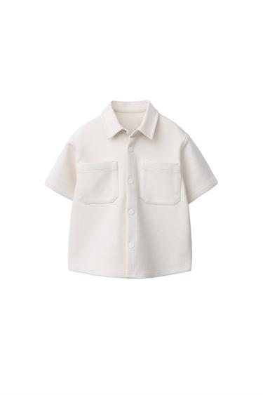 COMFORT SHIRT - Ecru by Zara